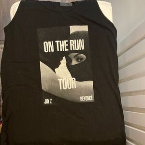 Beyoncé and Jay Z On The Run Tour Tank